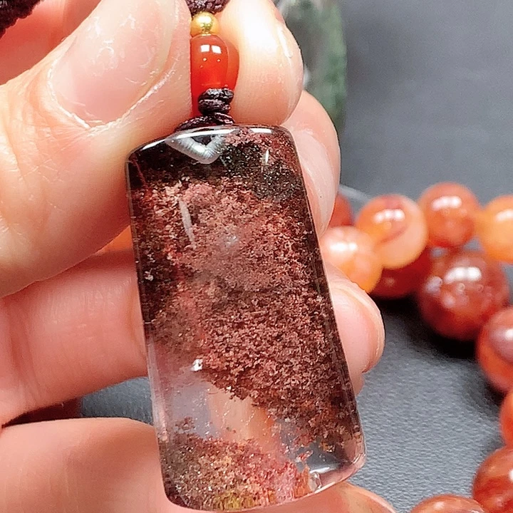 水晶吊坠(不含链)未镶嵌丁*