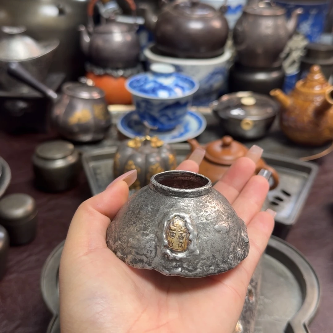 投茶器纯锡哈哈哈
