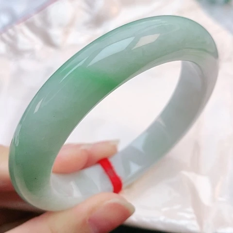 未镶嵌手镯翡翠55圈口882789