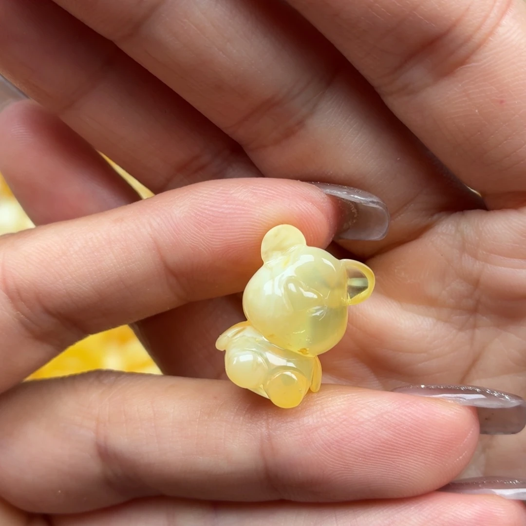裸石琥珀未镶嵌蜜蜡