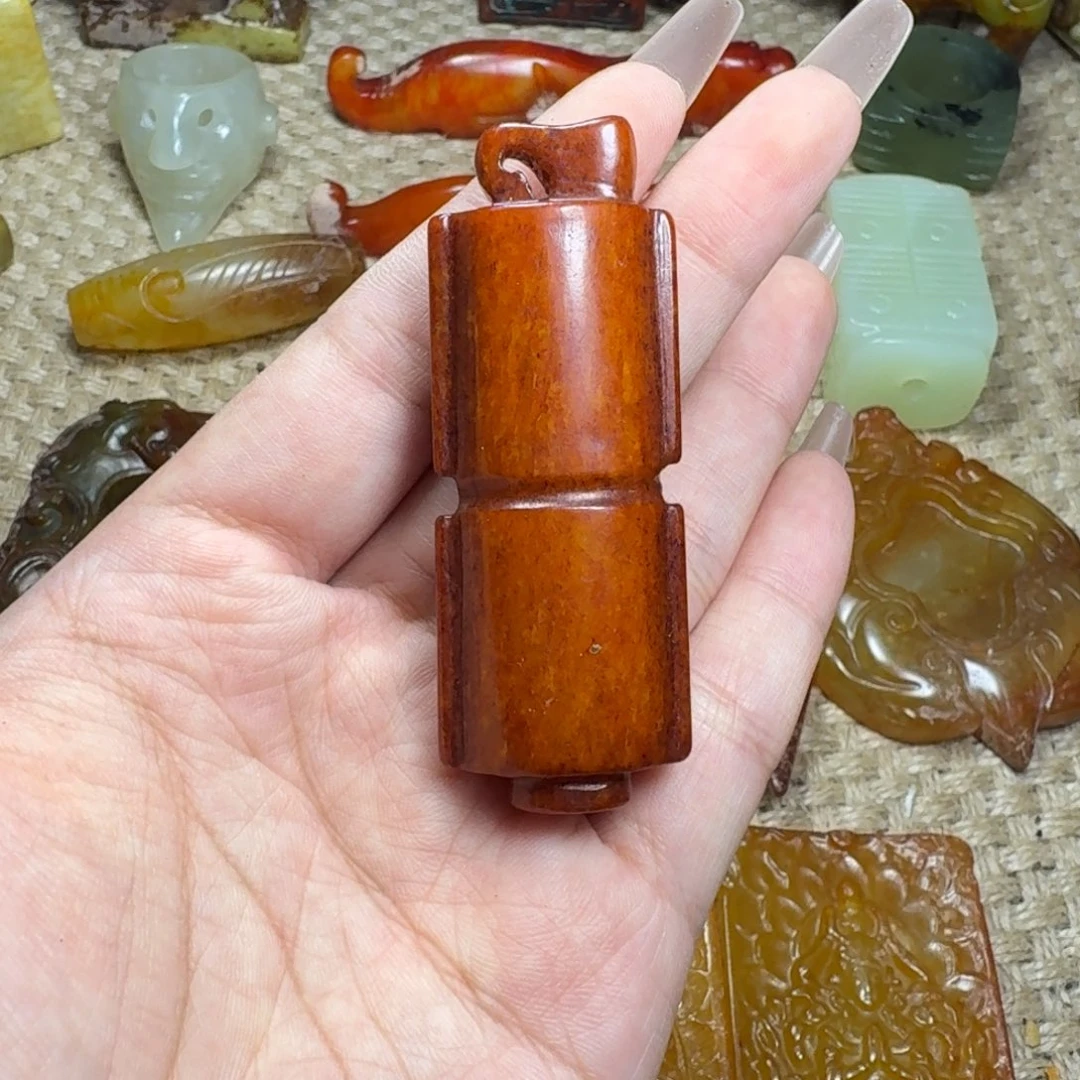 白玉菩提吊坠挂件