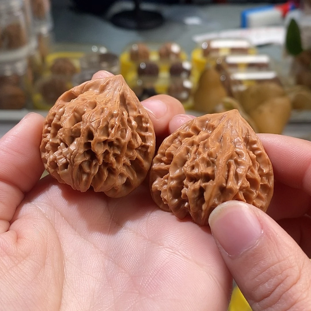 吊坠文玩核桃2号微修龙门涧39尺（有色差）