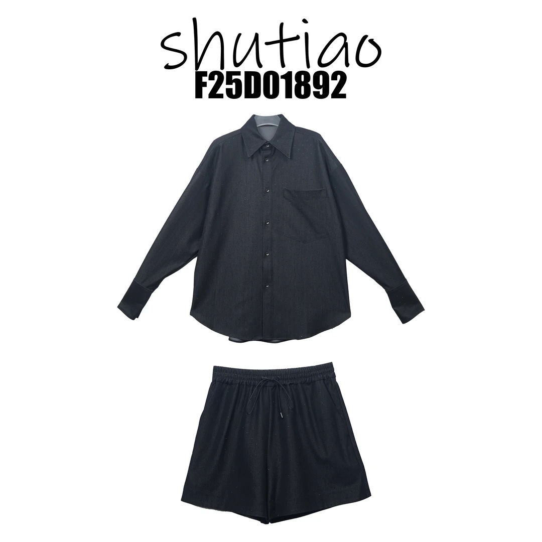 【SHUTIAO】2025夏季：新款小众设计款套装F25D01892
