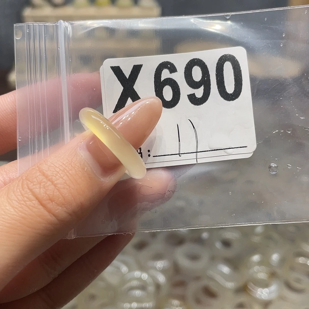 玛瑙/玉髓未镶嵌戒指690