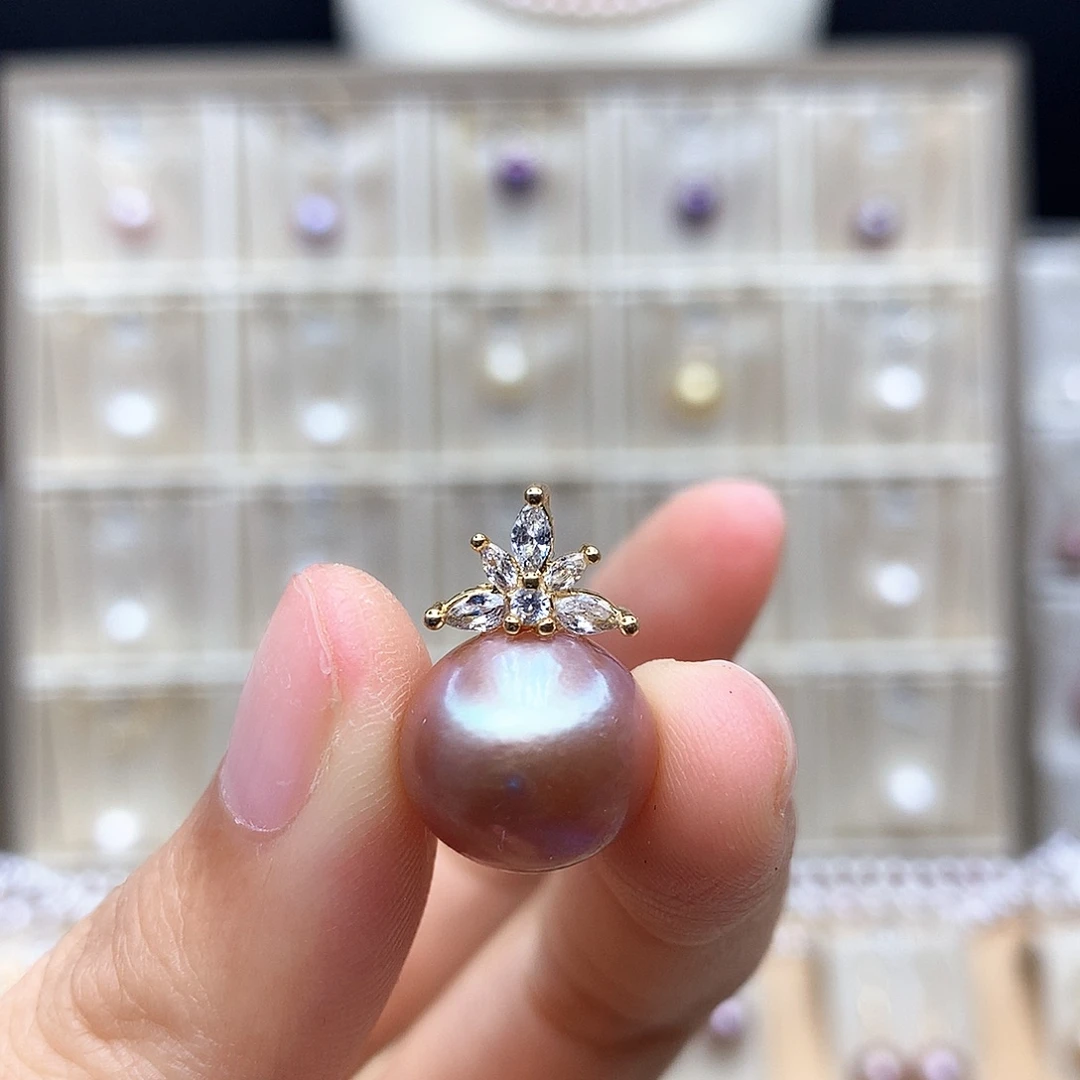 淡水珍珠颈饰合金