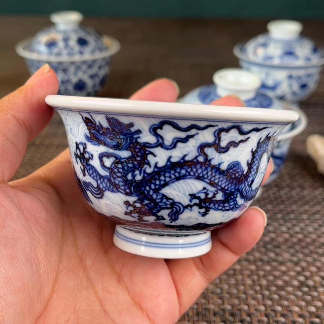 瓷片景德镇陶瓷杯子