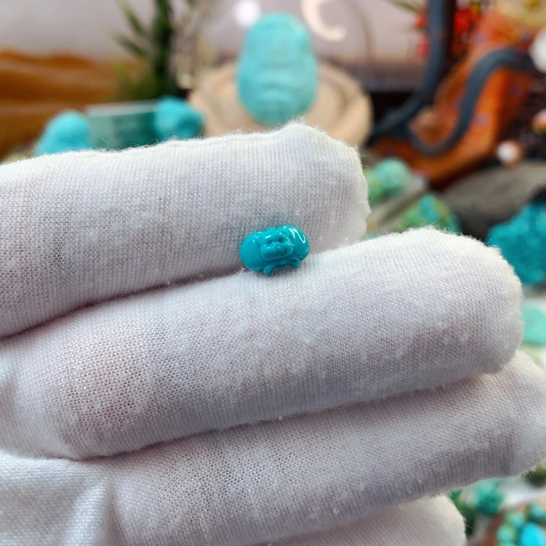 绿松石未镶嵌珠宝半成品