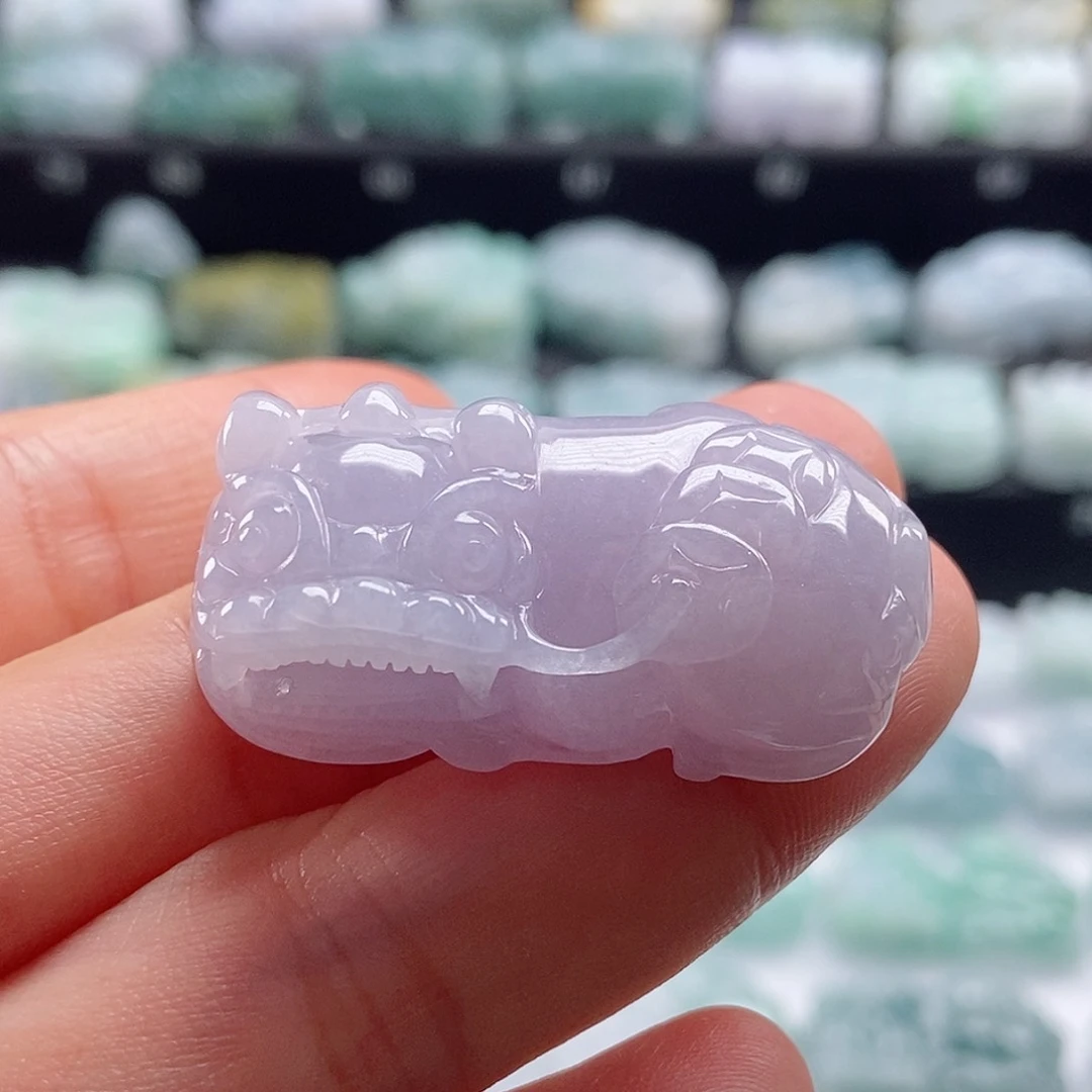 颈饰未镶嵌翡翠翡翠貔貅