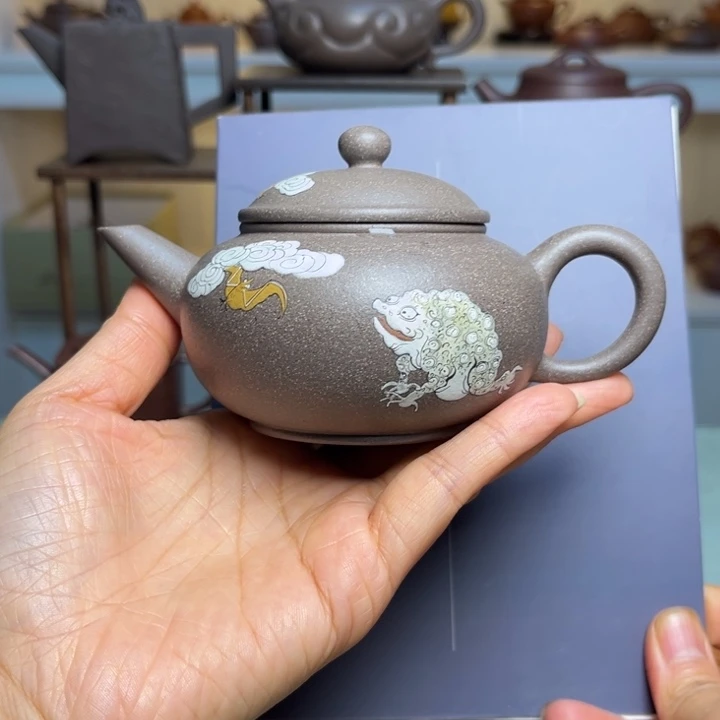 混***阳茶壶紫砂手工制作
