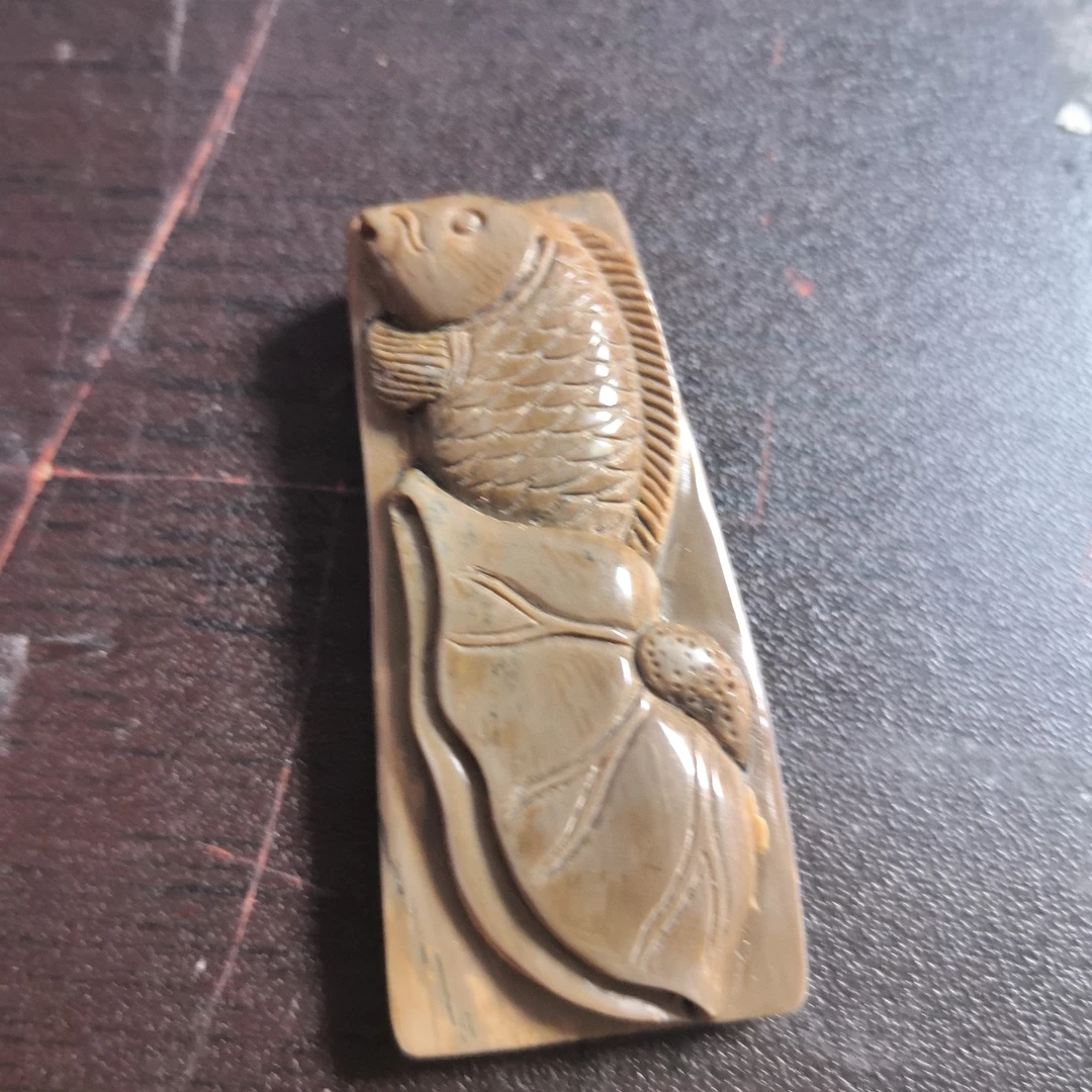 猛犸约27克雕刻件XY119