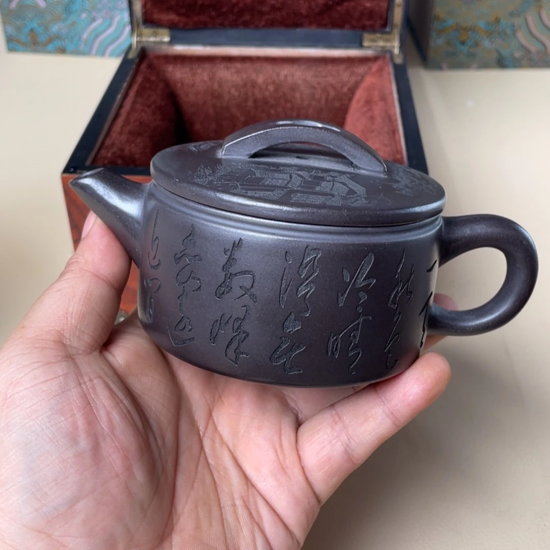 茶壶紫砂宜兴原矿紫砂壶38