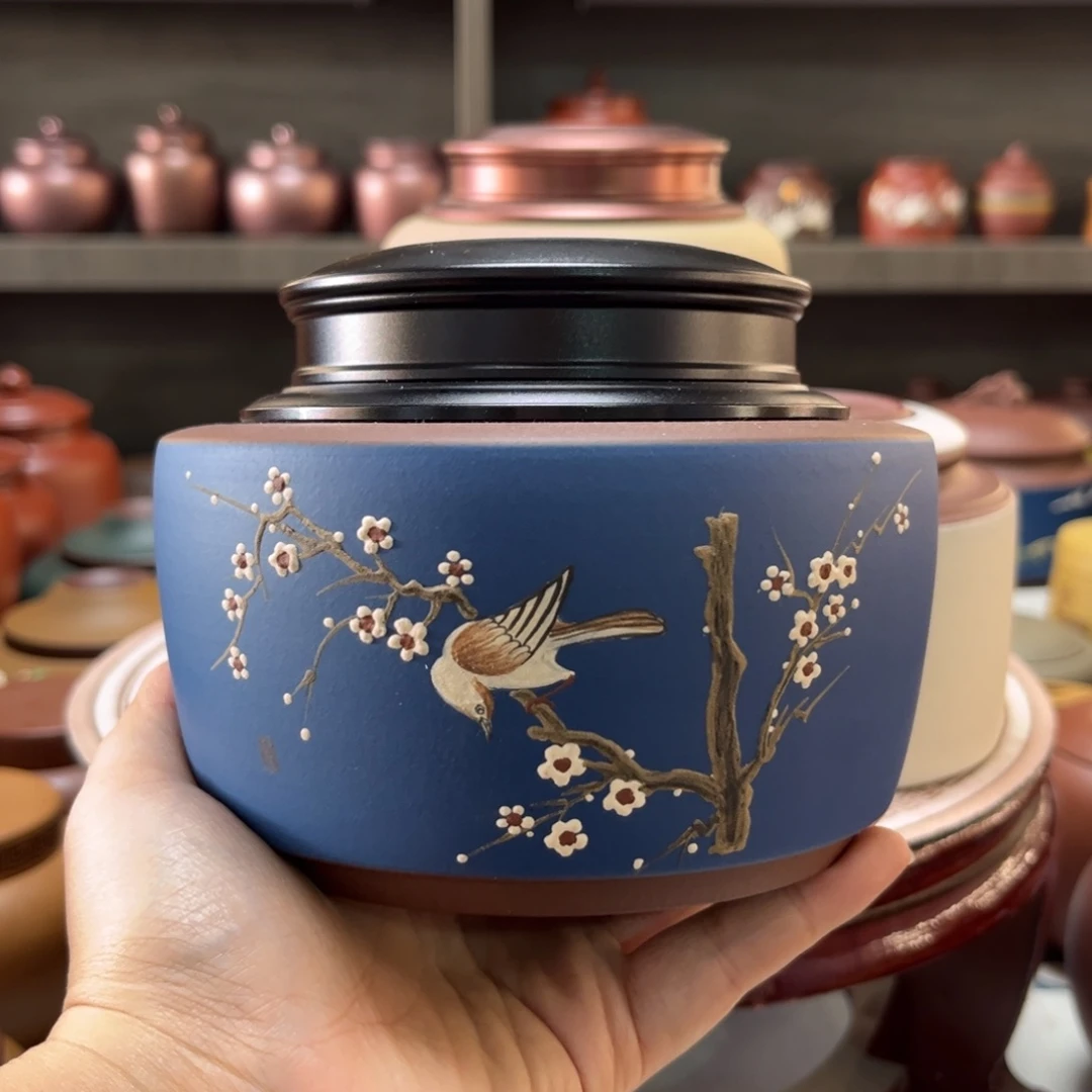 茶叶罐紫砂紫砂罐