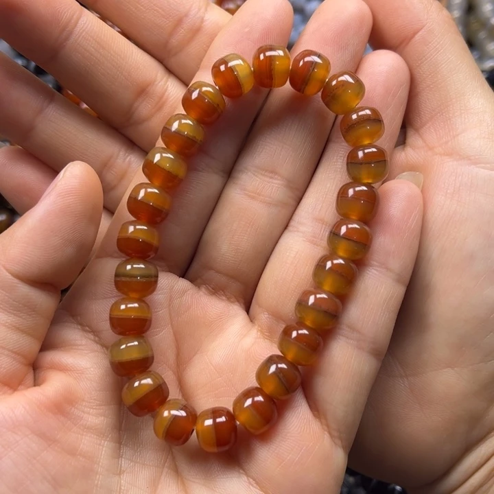 玛瑙/玉髓未镶嵌手链