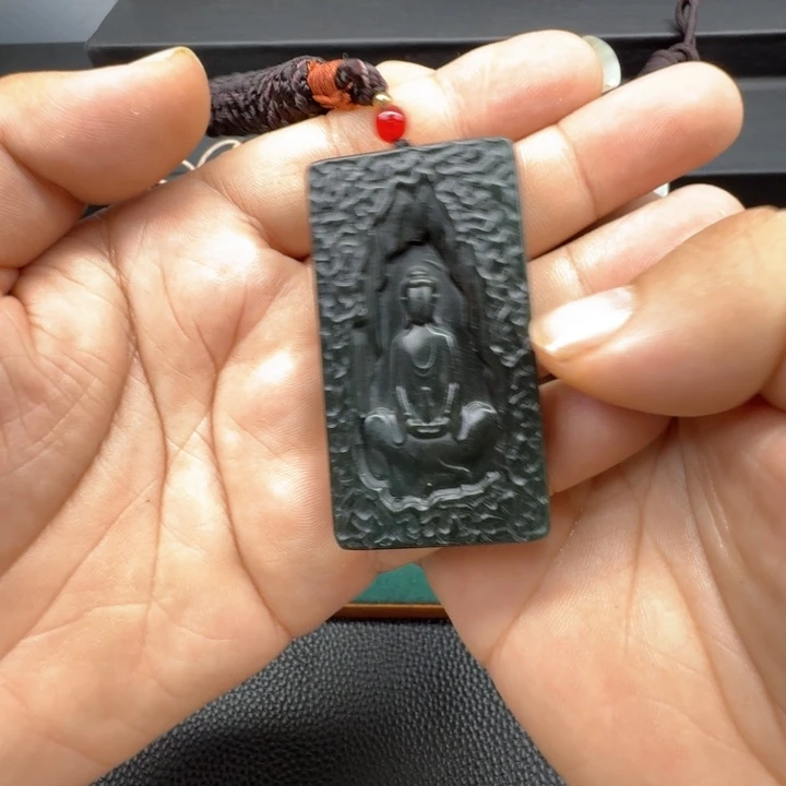 和田玉未镶嵌颈饰临*