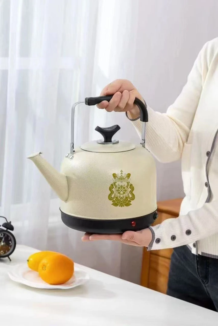 【新疆包邮】5升大容量纯不锈钢吉祥八宝烧水壶户外家用