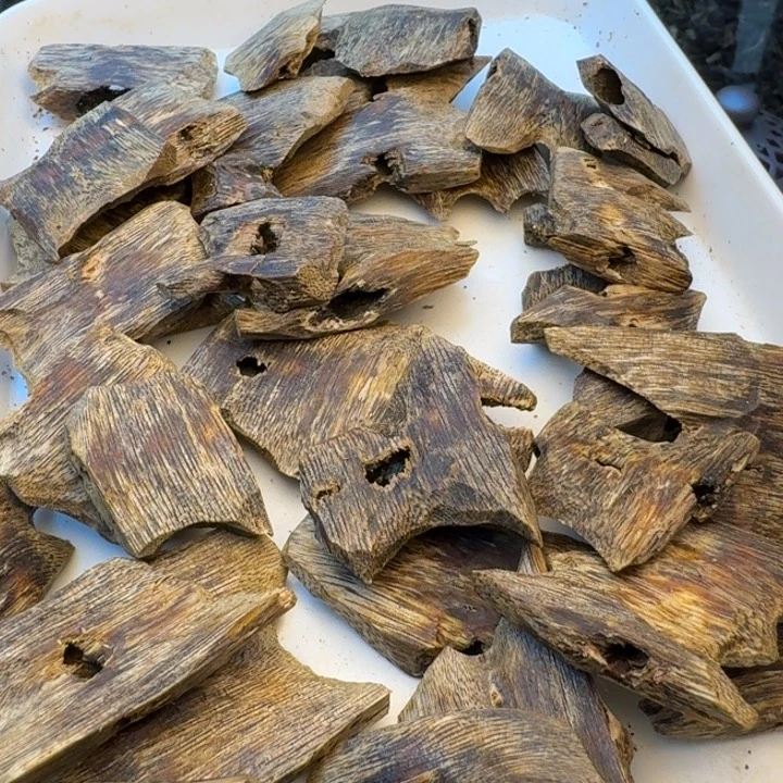 李***三沉香碎屑沉香海南白奇淳化老料100克