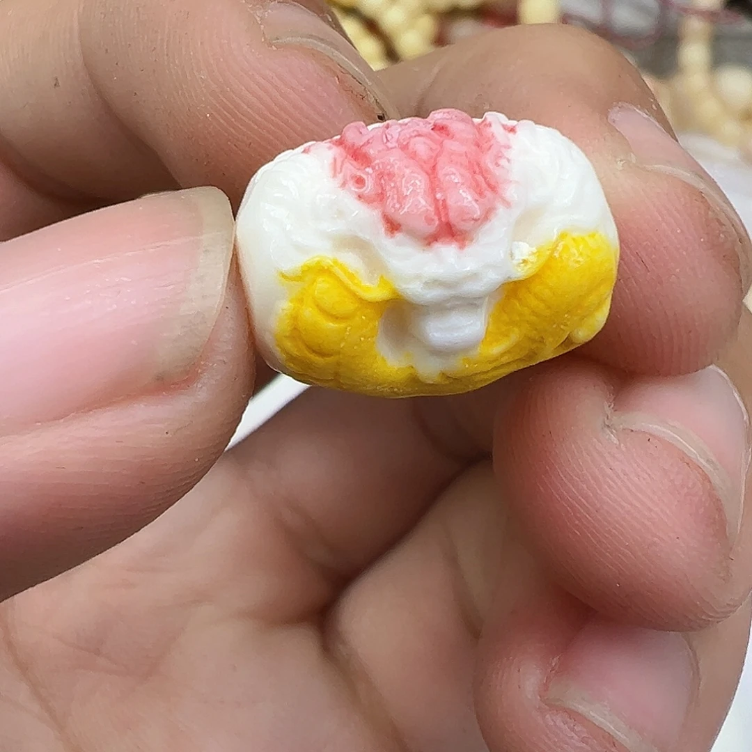 驼骨手串/手链50驼骨彩绘龙珠