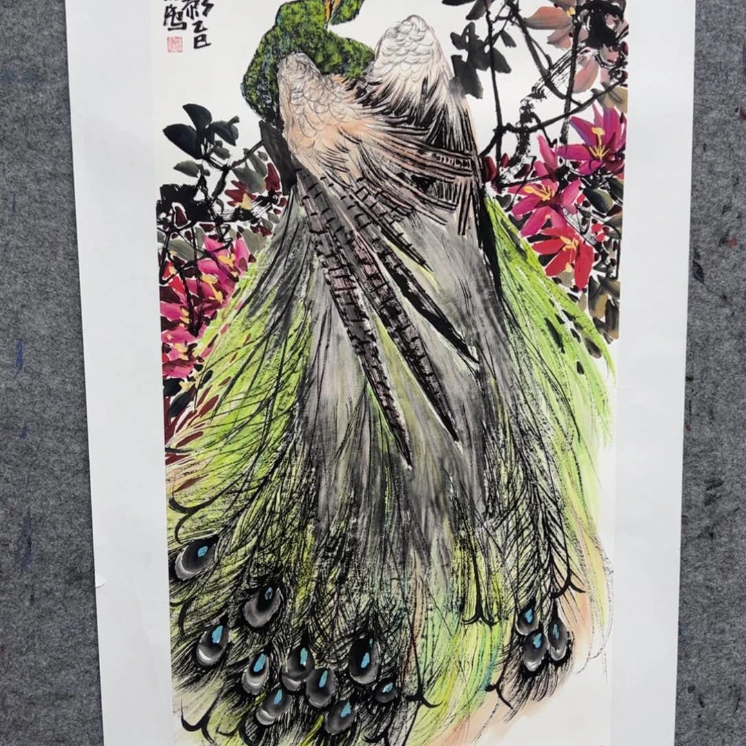 国画亲笔手绘原创作品