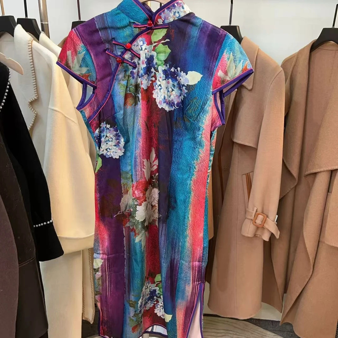 时尚百搭旗袍2555