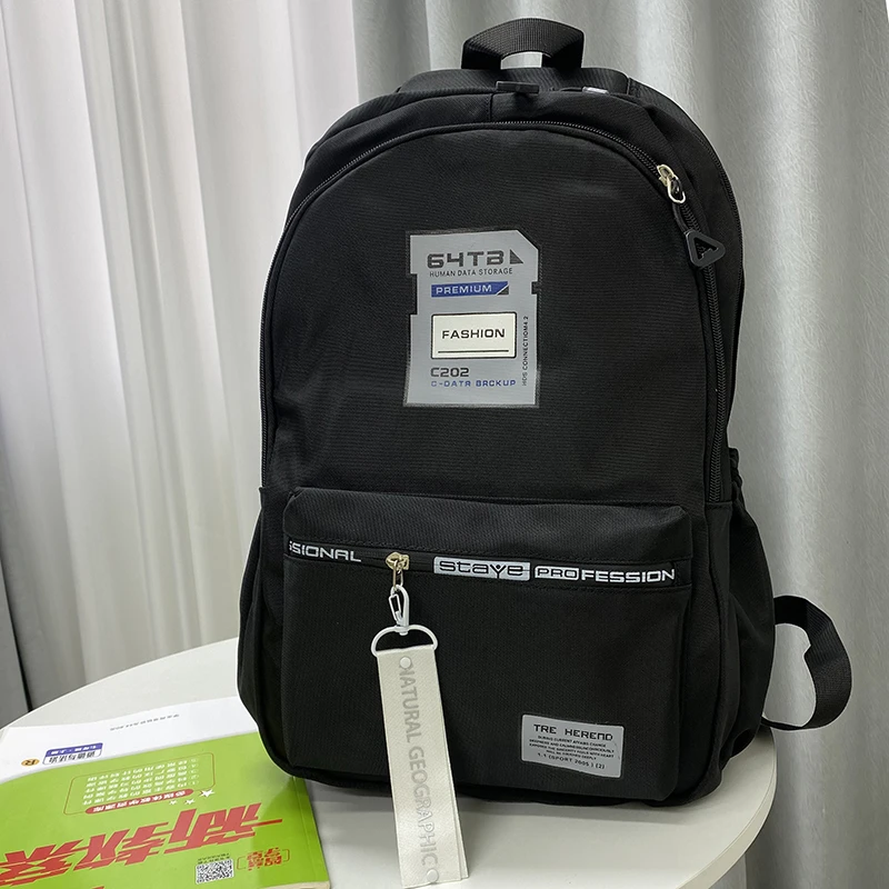 初中生书包女百搭男生高中生中学生减压减负背包休闲小学生双肩包