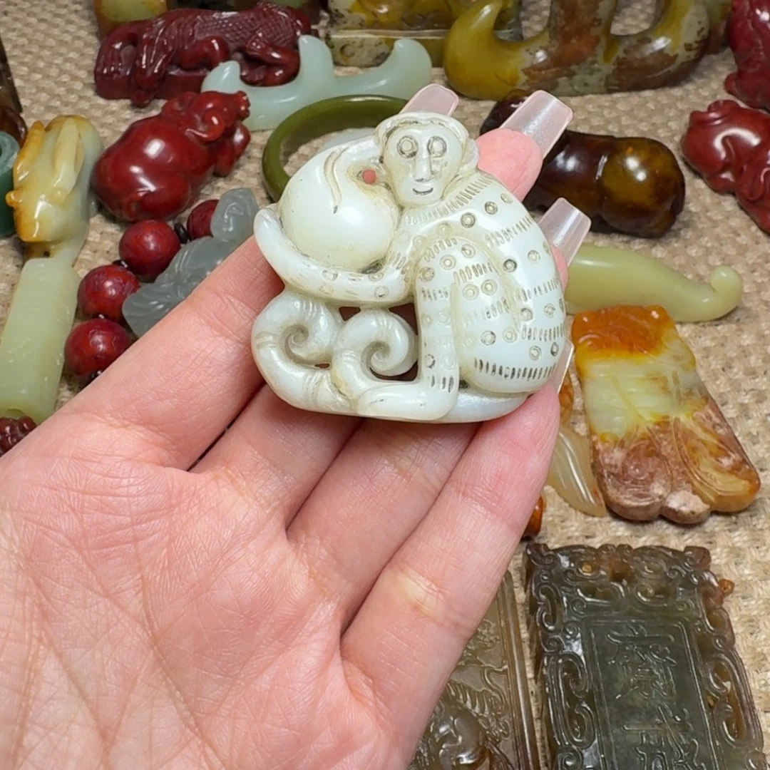 吊坠白玉菩提挂件