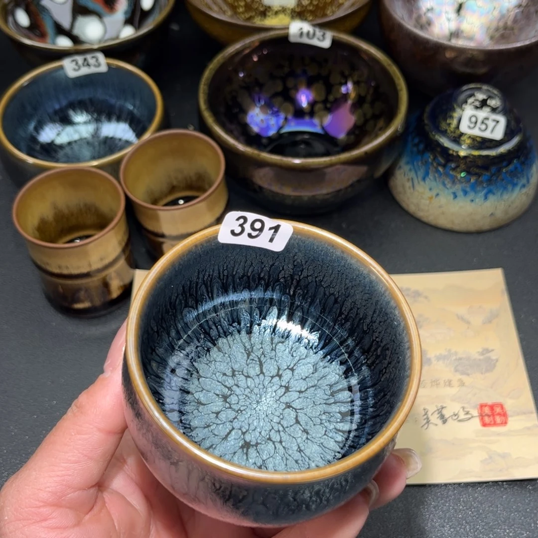 茶盏391 建盏单盏放大漏…………