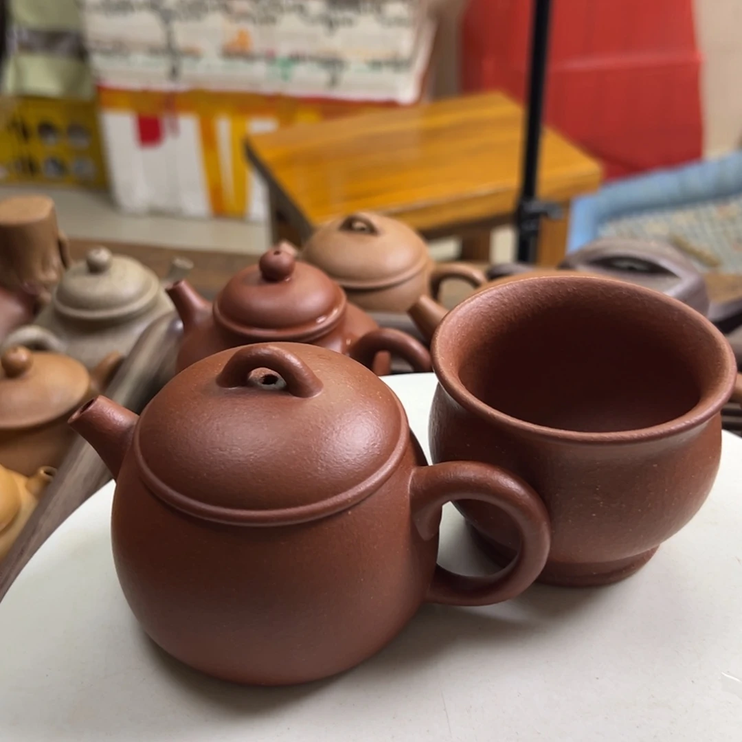 茶壶紫砂红将破小土豆160