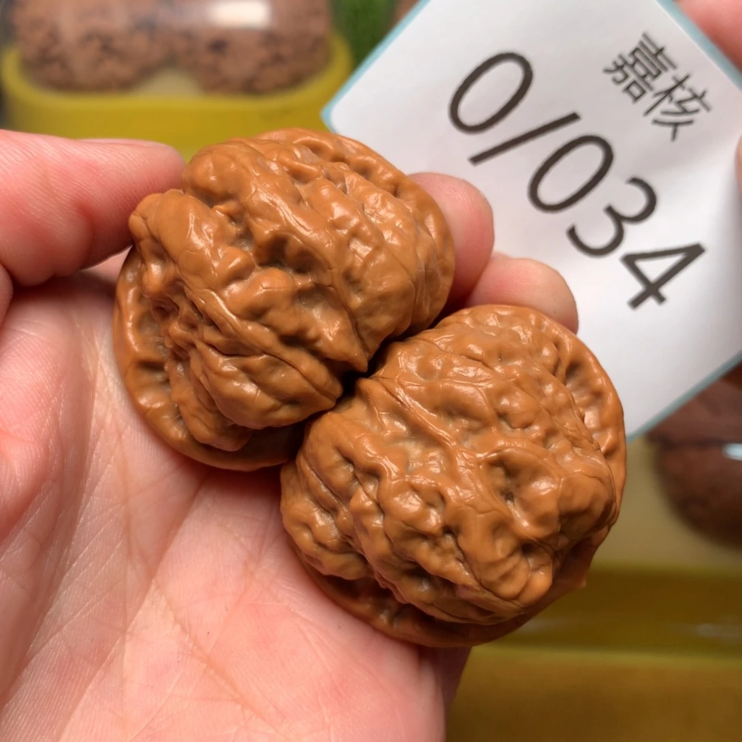 文玩核桃把件双开背肌肉蛙39