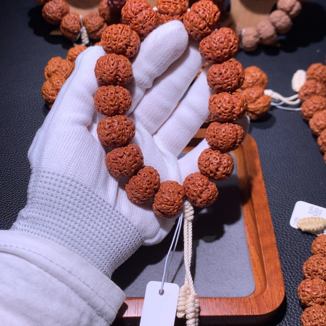 金刚菩提手串22尺寸五星双龙定制