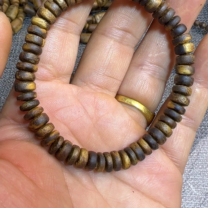 沉香碎屑沉香0.7片珠单圈4.7克