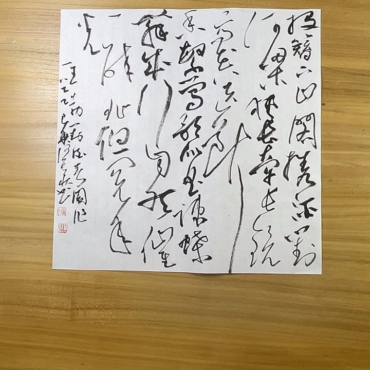 书法中书协老师作品何其状