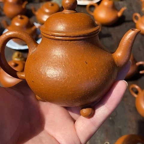 茶壶紫砂张*万紫砂壶茶具套装