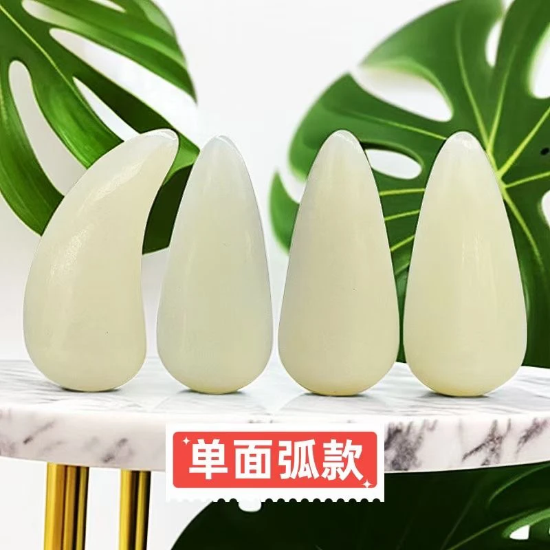 古筝指甲骆驼骨材质专业演奏级双面弧成人适用耐磨