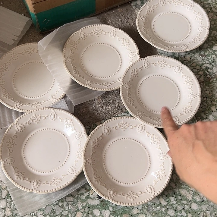 瓷片默认瑕疵商品浮雕姐蝴蝶