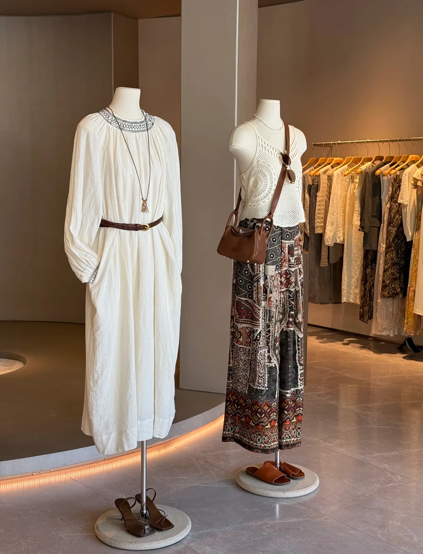 【ANNA-安娜】4号链接4字开头法式高级老钱风连衣裙（1）