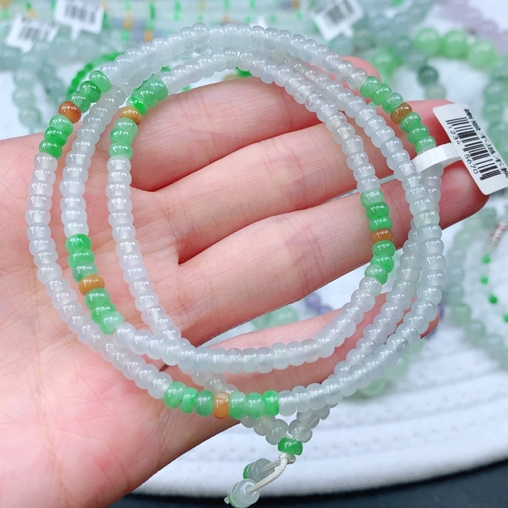 翡翠未镶嵌手链翡翠