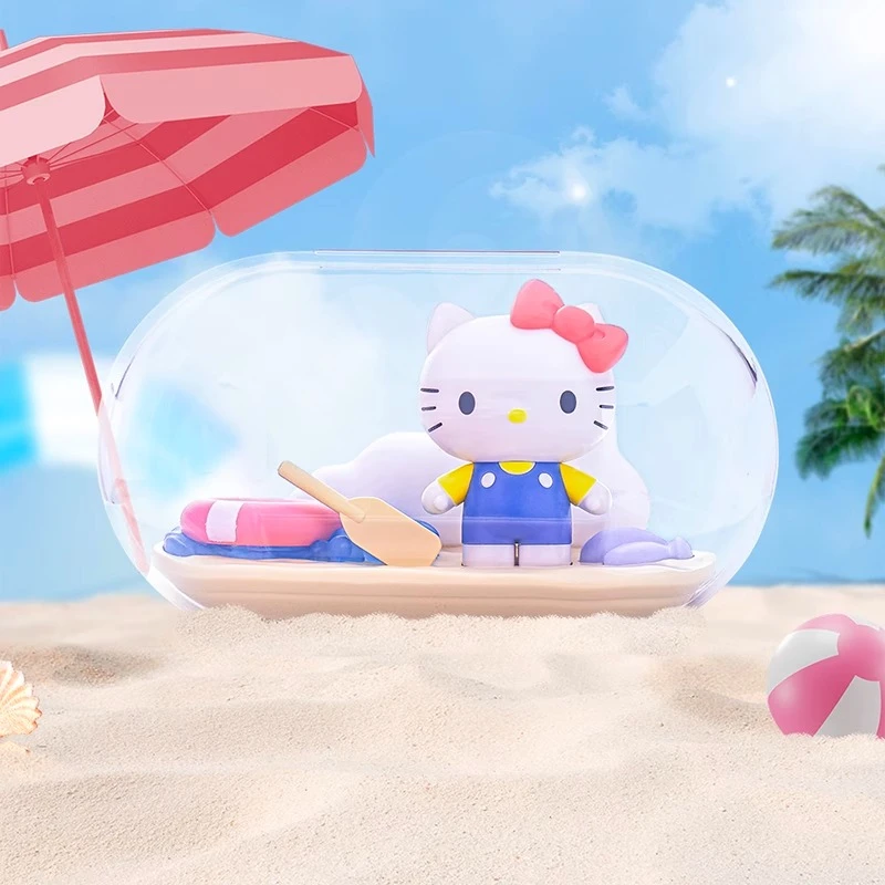 可可【拆盒】三丽鸥沙滩日记系列手办摆件 潮玩盲盒代拆