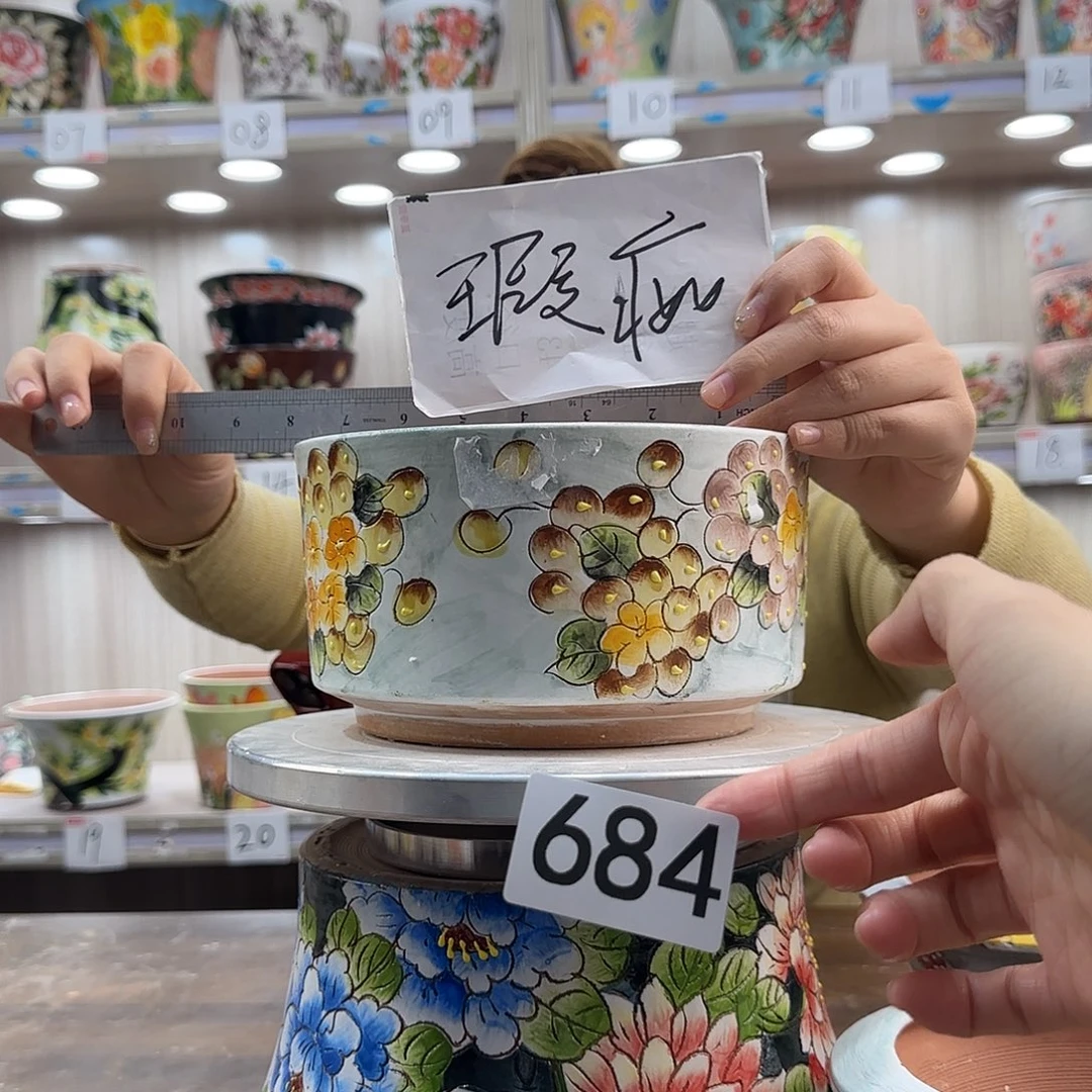 花盆紫砂瑕疵瑕疵684