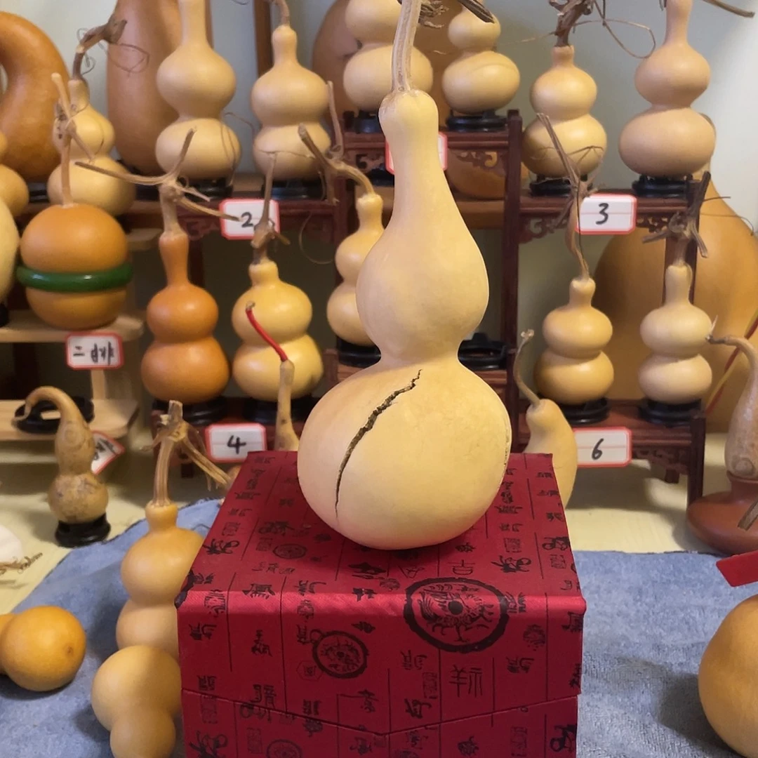 ﹌****文玩葫芦天裂葫芦