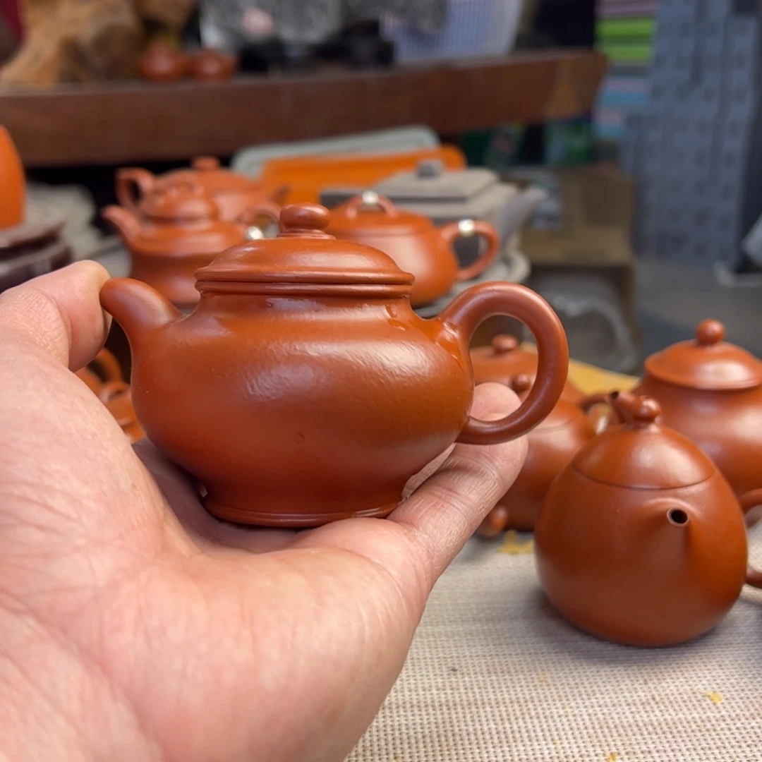 紫砂壶꧁****全手工制作掇只