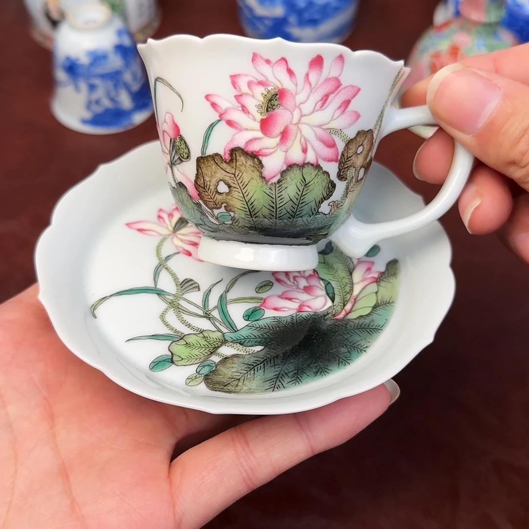 神***吧陶现代景德镇全手工全手绘陶瓷