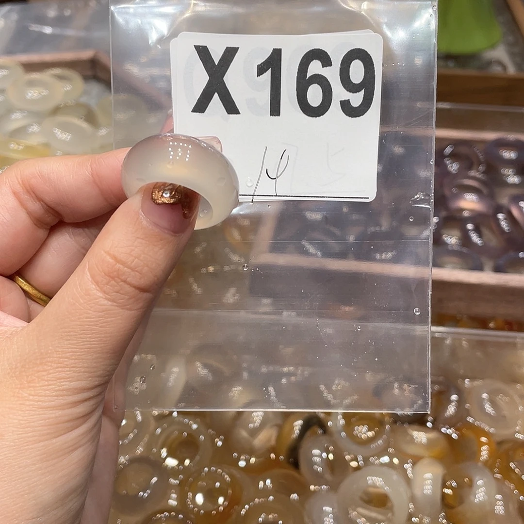 玛瑙/玉髓未镶嵌戒指169