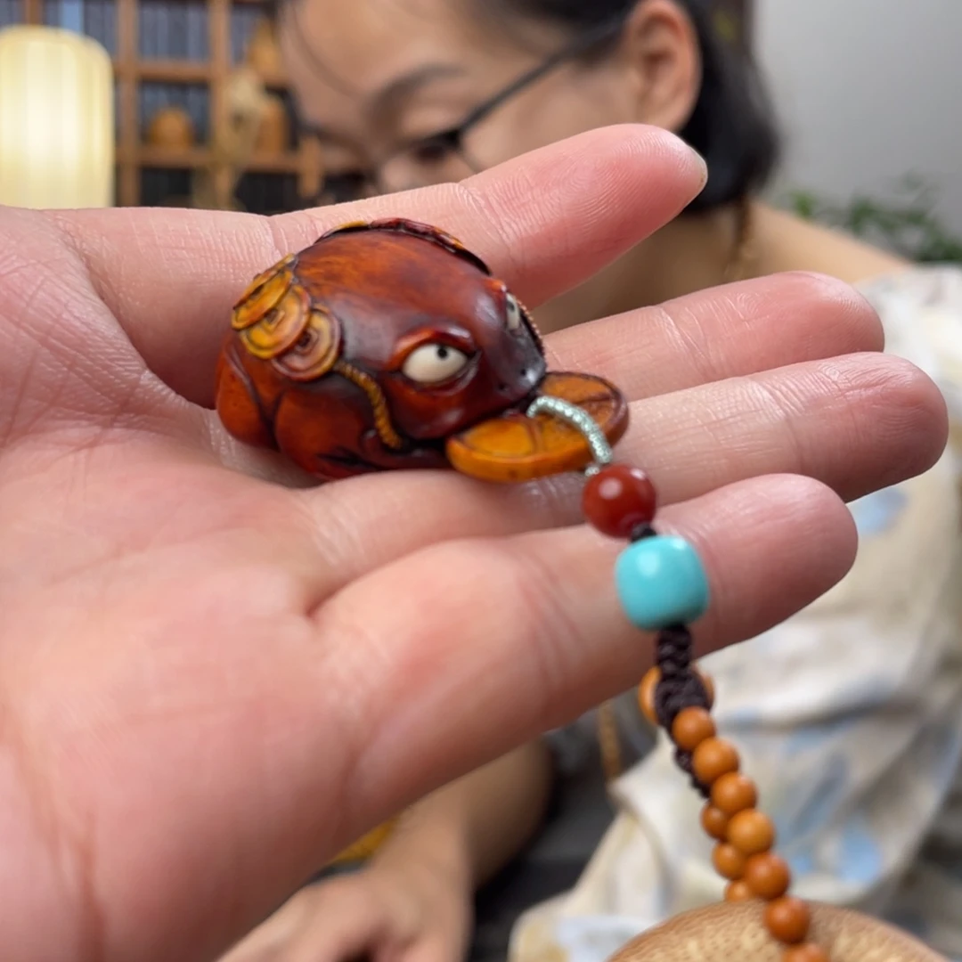 木方颜竹木艺术把件