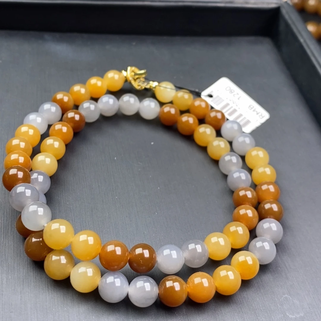 和田玉未镶嵌手串