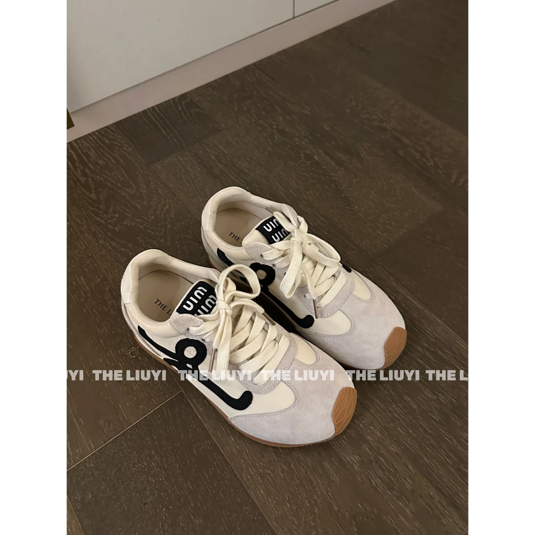 【LIUYI】厚底增高轻巧百搭德训休闲鞋2792