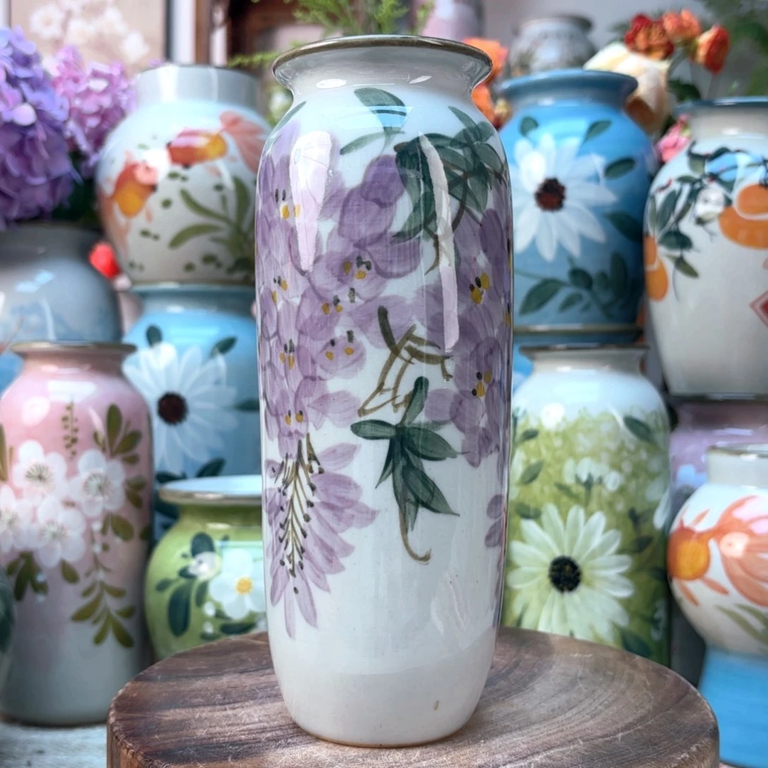 瓷片花瓶65566666665555555555