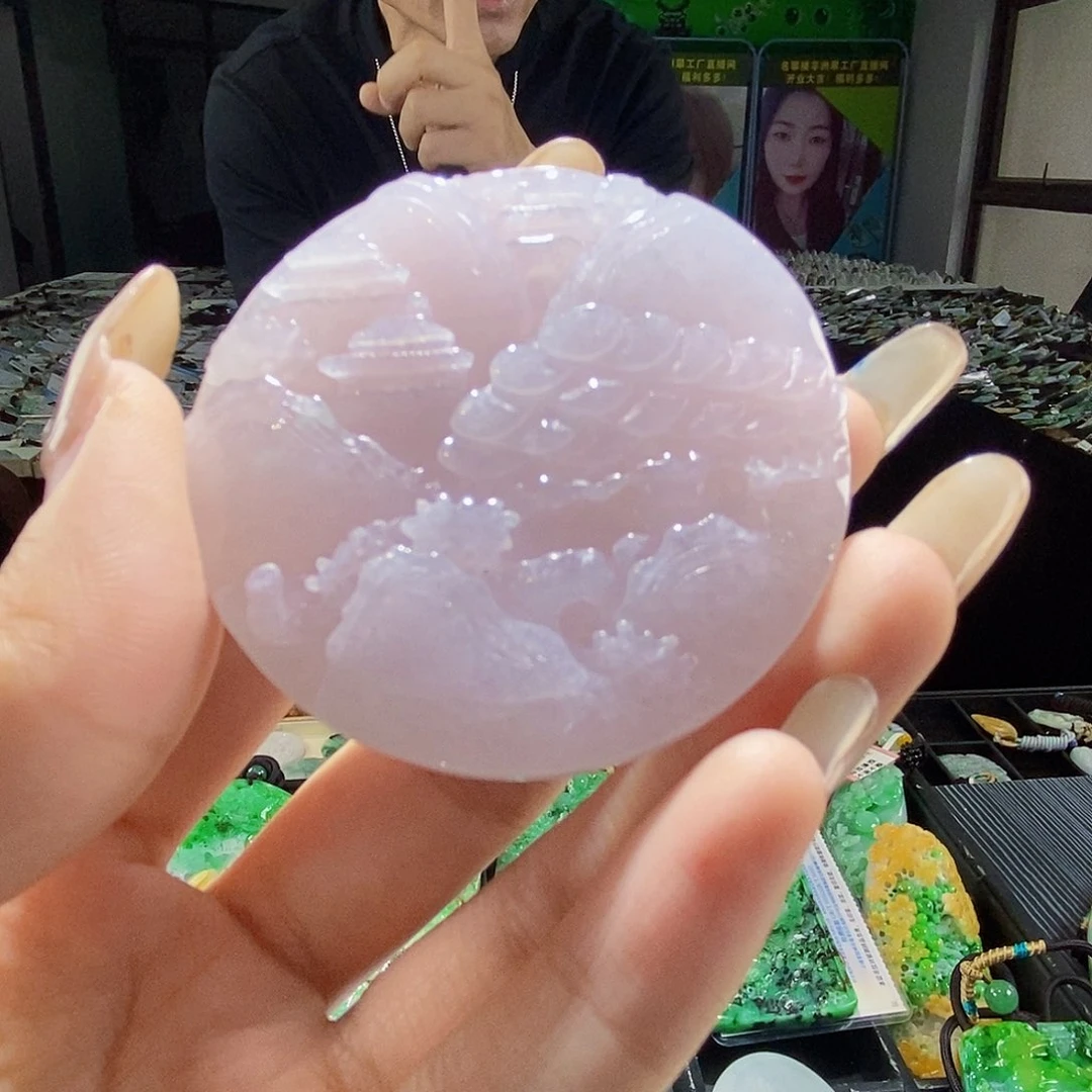 颈饰未镶嵌翡翠翡翠