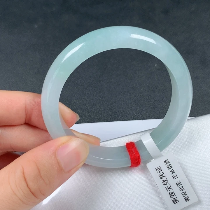 翡翠未镶嵌手镯b0509-1