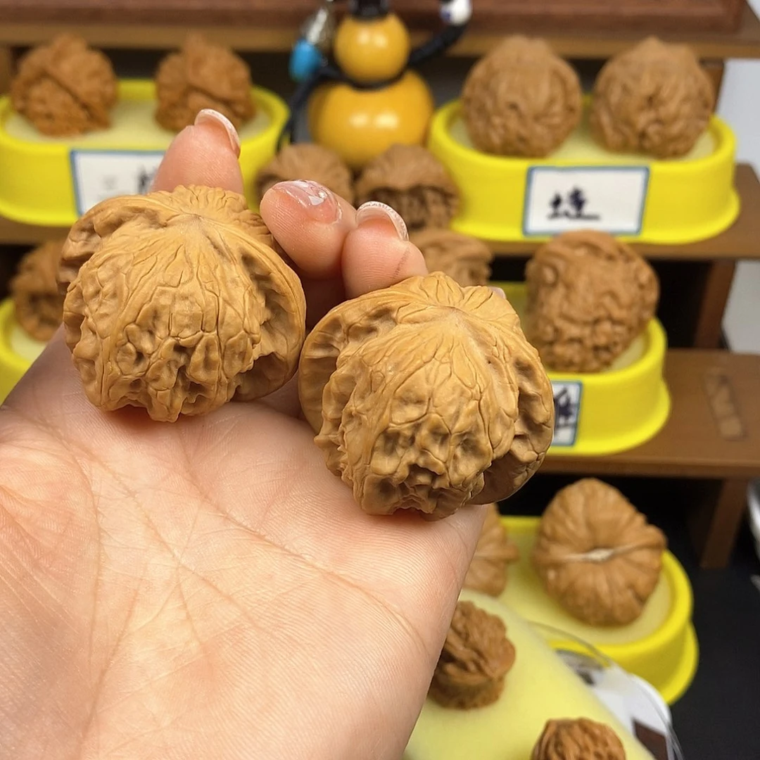 核桃野狼 文玩/木作/... 文玩把件