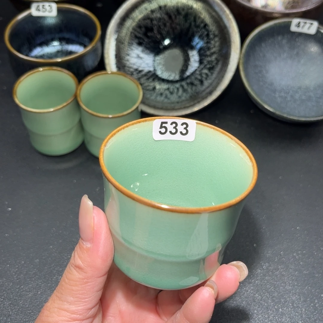 茶盏533 建盏单盏放大漏…………